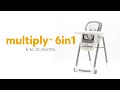 Joie multiply™ 6in1 | Multi-Chair to Mini-Table | Grows from Baby to 6yrs