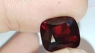 GIA Certified Master-Cut Red Spinel 8.57 CT