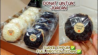 Resep Donat Pakai Full Terigu Protein Sedang, Hasil Empuk dan Menul- menul !!