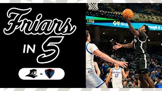 Friars In Five: Providence vs. DePaul 12/10/24