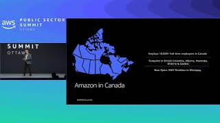 2019 AWS Public Sector Summit Ottawa Keynote