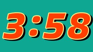 3 Minute and 58 Second Timer