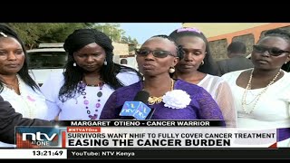 North Rift: Cancer patients, survivors call on NHIF to provide full coverage for cancer treatment