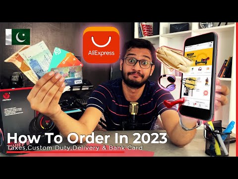 Cómo hacer un pedido en aliexpress ali baba en Pakistán en 2023 nuevo impuesto sobre pedidos en línea de ali express personalizados