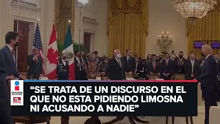 Sorpresivo discurso de López Obrador en Washington | Análisis Superior