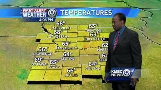Clouds, showers possible Tuesday ahead of Wednesday storm chances
