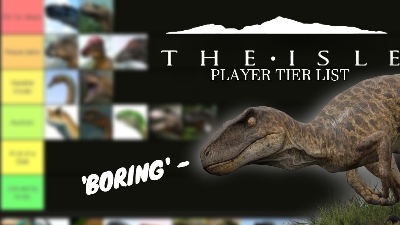 The Isle Player Tier List Ranking Isle Players Based On Their Dino