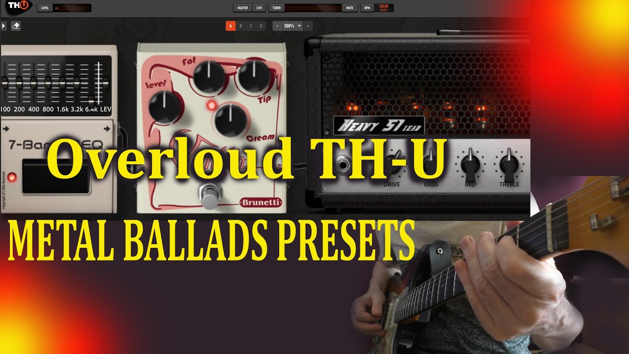 Overloud TH-U METAL BALLADS PRESETS - YouTube