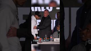 HEATED Jose Benavidez Jr CONFRONTS Jermall Charlo; STEPS to him at Press Conference!