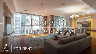 Domus 18 | 3 Bedrooms | 210 sq.m. | For RENT