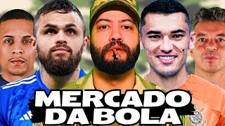 MERCADO DA BOLA 2024: Cruzeiro e Flamengo Querem Michael, Goleiro Santos no Corinthians, Arana Psg
