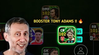 Daily Game Tony Adams is So Good 😯 | Double Booster Tony Adams | eFootball 25