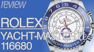 ROLEX ヨットマスター２ ステンレス  Ref.116680 ロレックス実機レビュー