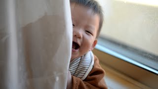 おしゃべりが止まらない生後8ヶ月の男の子#Shorts