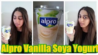 Alpro Vanilla Yogurt Review  ll  Vegan