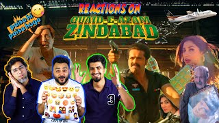 Quaid-e-Azam Zindabad | Trailer Reaction | Fahad Mustafa | Mahira Khan | Unboxing Reactions