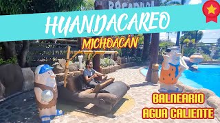 HUANDACAREO MICHOACAN, BALNEARIO AGUA CALIENTE