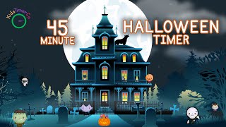 45 Minute Halloween Timer - Kids Visual Timer