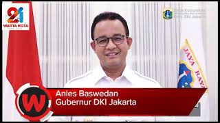 Gubernur DKI Jakarta Anies Baswedan Mengucapkan Selamat Ulang Tahun Warta Kota