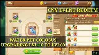 DDTANKMOBILE | WATER PET COLOSUS AND CNY EVENT REDEEM