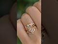 Rose Gold Engagement ring 💍|| #shorts #viral #alba_fashion_hub