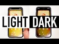 iOS 13 REVIEW: Dark Mode VS Light Mode - Whats the Difference?