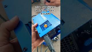 the smallest welding set #RILAND #welder