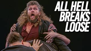 This Wrestler Crossed A Line