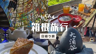 【日帰り箱根】初めてなので観光スポット大満喫🌿｜彫刻の森美術館、富士屋ホテル、大涌谷