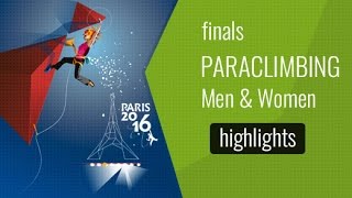 IFSC Climbing and Paraclimbing World Championships 2016 Paris - Paraclimbing Finals Highlights