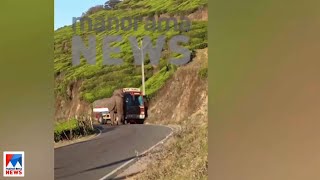 നയമക്കാട് എസ്റ്റേറ്റ് റോഡില്‍ ലോറി തടഞ്ഞ് കാട്ടുകൊമ്പന്‍ പടയപ്പ | Munnar| Padayappa