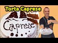 TORTA CAPRESE NAPOLETANA ORIGINALE. NUOVA RICETTA PER FARLA IN CASA PERFETTA.CORSO DI PASTICCERIA