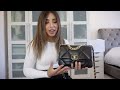 chanel 19 review wear and tear what’s in my bag lambskin versus goatskin