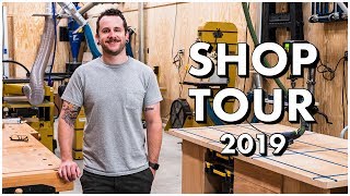 SHOP TOUR 2019, All of My Woodworking and Metalworking Tools!