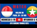 live indonesia vs myanmar siaran langsung, timnas u19 live streaming hari ini