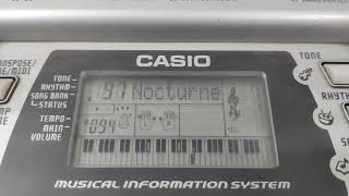 97 - Nocturne op. 9, no. 2 - Chopin [Casio CTK 496 Song Bank Archive]