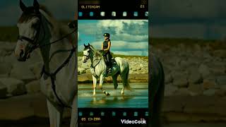 #horse#girl#animals#water#sea#ai#interesting#happy#shorts#youtube