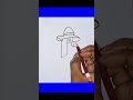 beautiful stylish girl drawing 😍 💕 ✨️ art youtubeshorts trendingshorts trending song drawing