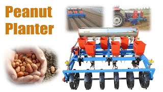 New Modern Agricultural Technology! Peanut planter helps harvest with one click 🌱🚜#peanut #planter