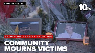 Brown community mourns two students killed in shooting