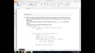 JAVA TUTORIAL: Chapter 7 - How to think like a computer scientist.