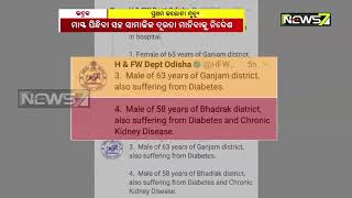 ଭଦ୍ରକ ଜିଲ୍ଲାରେ ଜଣେ ୫୮ ବର୍ଷୀୟ ବ୍ୟକ୍ତିଙ୍କ କରୋନାରେ ମୃତ୍ୟୁ | ଜିଲ୍ଲାରେ ଏହା ପ୍ରଥମ କରୋନାରେ ମୃତ୍ୟୁ