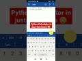 Calculator in Python in just Two Lines 😳👨‍💻[#shorts #youtubeshorts #python #coding #calculator ]💡