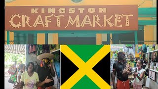 Inside the CRAFT MARKET - Downtown Kingston Jamaica