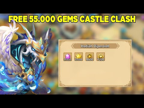 GRATIS 55.000 GEMAS GOBERNANTE MUNDIAL CASTLE CLASH