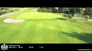 Gradi Golf Club dołek hole 9 Pałac Brzeźno