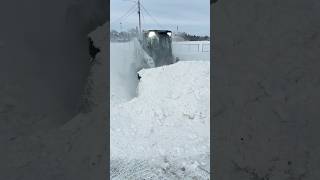 Slow Mo snow hit AMI Reactor A770 Bobcat