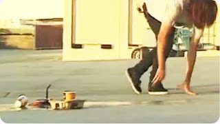 Skateboarder Spills Coffee | Serious Case of the Mondays