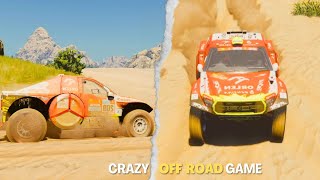 Off Road Car Racing Game Crazy Rally Dakar on Desert 🤪