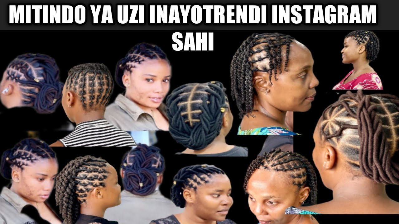 HII NDIYO MITINDO MIPYA YA KUSUKA NYWELE Kwa UZI/YARN HAIRSTYLES 2023# ...